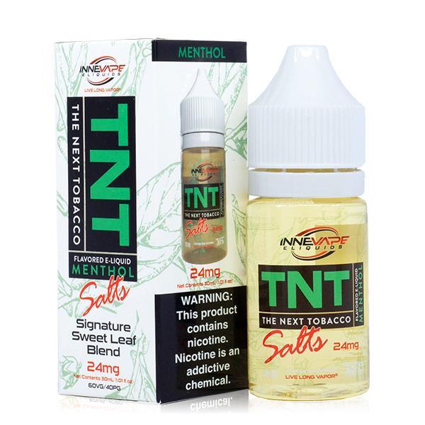 TNT The Next Tobacco Menthol by Innevape Salt 30ml With Packaging