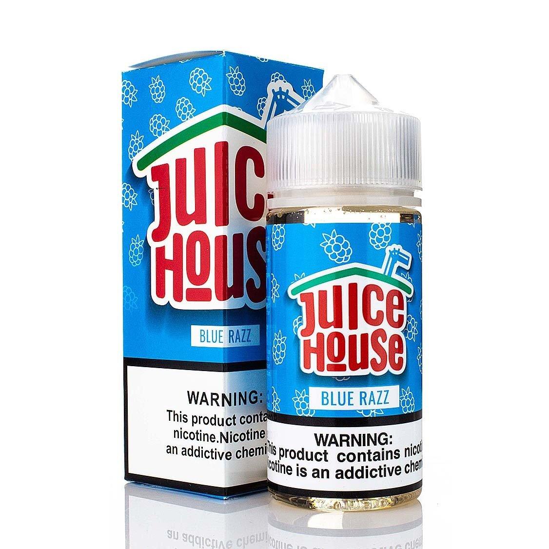 Blue Razz by Juice House 100ml with packaging