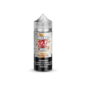 Almond Au Lait by Keep It 100 E-Juice 100ml Bottle