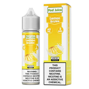 Lemon Brulee by Pod Juice 60mL with Packaging