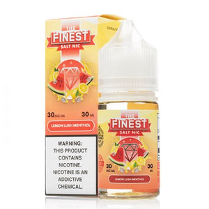 Lemon Lush Menthol by Finest SaltNic 30ML with Packaging