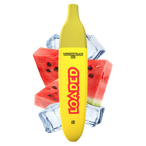 Loaded Banana TFN Disposable | 2500 Puffs | 5mL Watermelon Ice	
