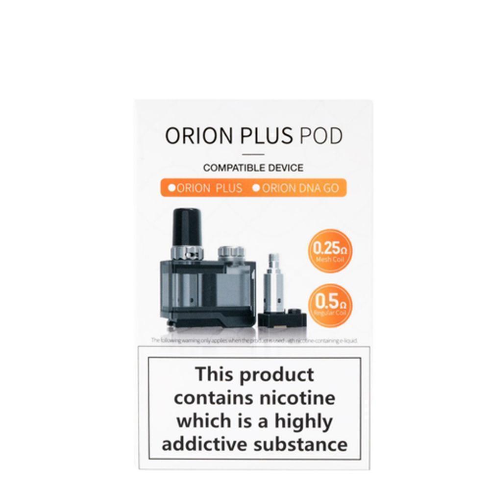 Lost Vape Orion Plus DNA Pod Cartridge Pack (Includes 2 Coils) packaging only