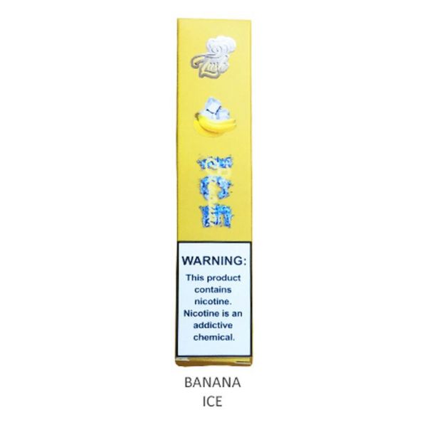 Lush Disposable | 300 Puffs Banana Ice Packaging