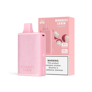 HorizonTech – Binaries Cabin Disposable | 10,000 puffs | 20mL Lychee Ice with Packaging