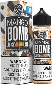 Mango Bomb Ice by VGOD eLiquid 60mL With Packaging