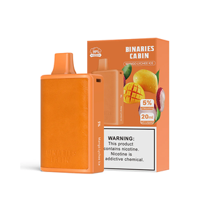 HorizonTech – Binaries Cabin Disposable | 10,000 puffs | 20mL Mango Lychee Ice with Packaging