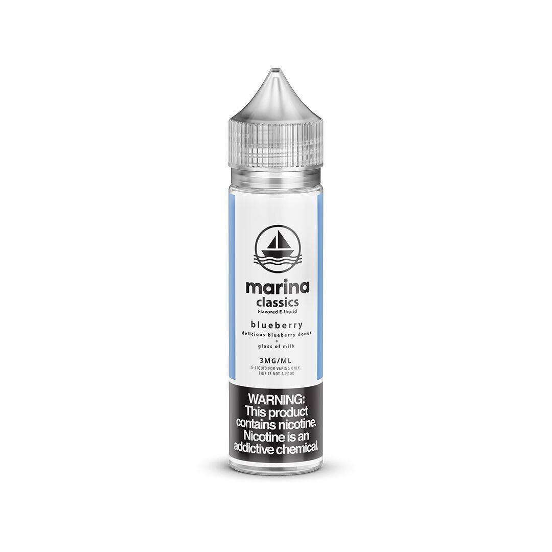 MARINA CLASSICS | Blueberry Donut 60ML eLiquid Bottle