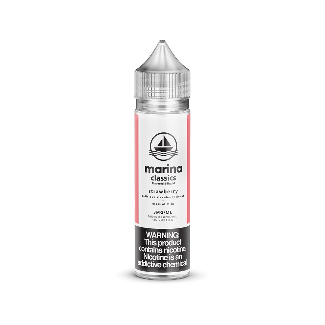 MARINA CLASSICS | Strawberry Donut 60ML eLiquid Bottle