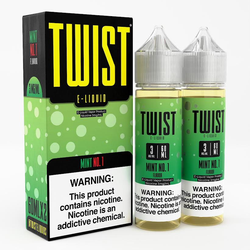 Mint No.1 By Twist E-Liquid 120ml with Packaging