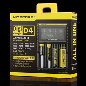 Nitecore D4 Charger Packaging