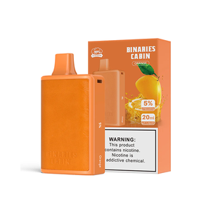 HorizonTech – Binaries Cabin Disposable | 10,000 puffs | 20mL Orange with Packaging