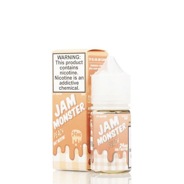 Peach By Jam Monster Salts Series 30mL with Packaging