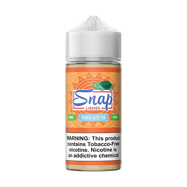 Peach Iced Tea by Snap Liquids Iced Series 100mL Bottle