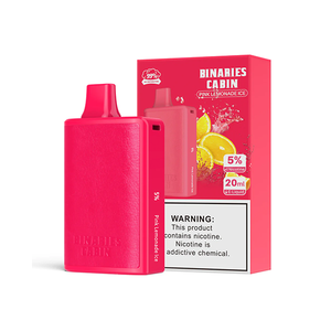 HorizonTech – Binaries Cabin Disposable | 10,000 puffs | 20mL Pink Lemonade Ice with Packaging