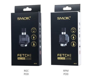 SMOK Fetch Pro Pods (3-Pack) Group Photo With Packaging