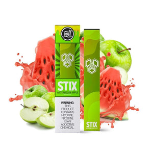 PUFF LABS | Puff STIX Disposable Bar 5% Nicotine (Individual) Watermelon Apple with Packaging