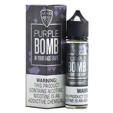 Purple Bomb by VGOD eLiquid 60mL With Packaging