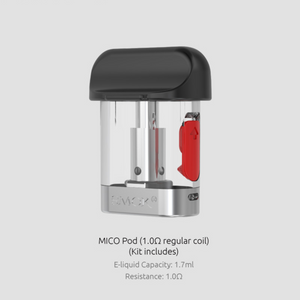SMOK MICO Replacement Pod Cartridges (Pack of 3) 1.0 ohm