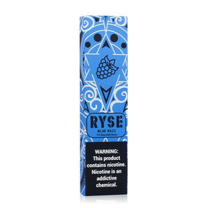 Ryse Disposable E-Cigs (Individual) Blue Razz Packaging