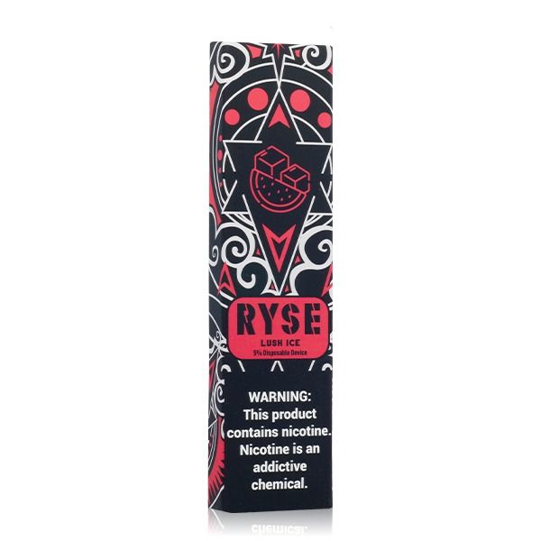 Ryse Disposable E-Cigs (Individual) Lush Ice Packaging