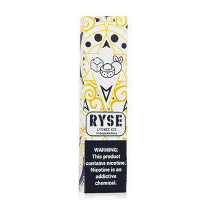 Ryse Disposable E-Cigs (Individual) Lychee Ice Packaging