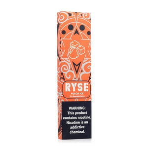 Ryse Disposable E-Cigs (Individual) Peach Ice Packaging