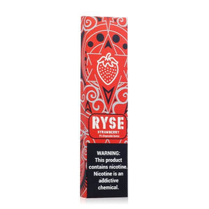 Ryse Disposable E-Cigs (Individual) Strawberry Packaging