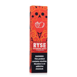 Ryse Disposable E-Cigs (Individual) Strawberry Mango Packaging