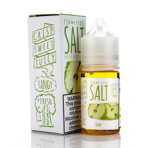 Green Apple by Skwezed Salt 30ml with Packaging