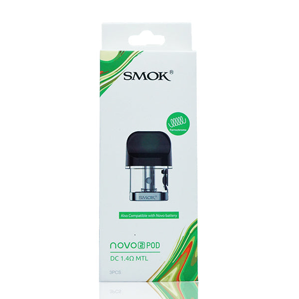 SMOK Novo 2 DC 1.4 ohm MTL Replacement Pod Cartridge (Pack of 3) 