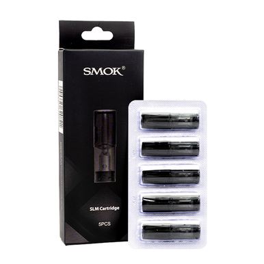 SMOK SLM Pod Cartridges (5-Pack) with Packaging