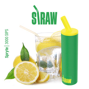 Straw Vape Disposable | 3000 Puffs | 8mL Spryte
