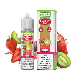 Strawberry Kiwi by Pod Juice 60mL with Packaging