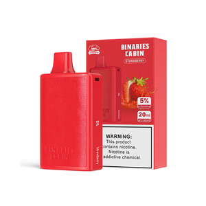 HorizonTech – Binaries Cabin Disposable | 10,000 puffs | 20mL Strawberry with Packaging