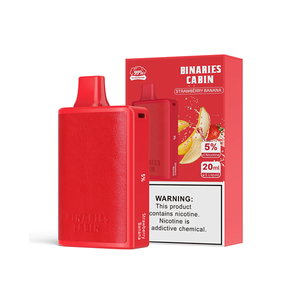 HorizonTech – Binaries Cabin Disposable | 10,000 puffs | 20mL Strawberry Banana with Packaging