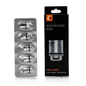 GeekVape Super Mesh Coils (Pack of 5) 0.2 ohm With Packaging