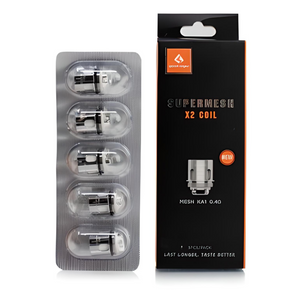 GeekVape Super Mesh X2 Coils (Pack of 5) With Packaging