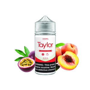 Passion Peach by Taylor Fruits 100mL with Background