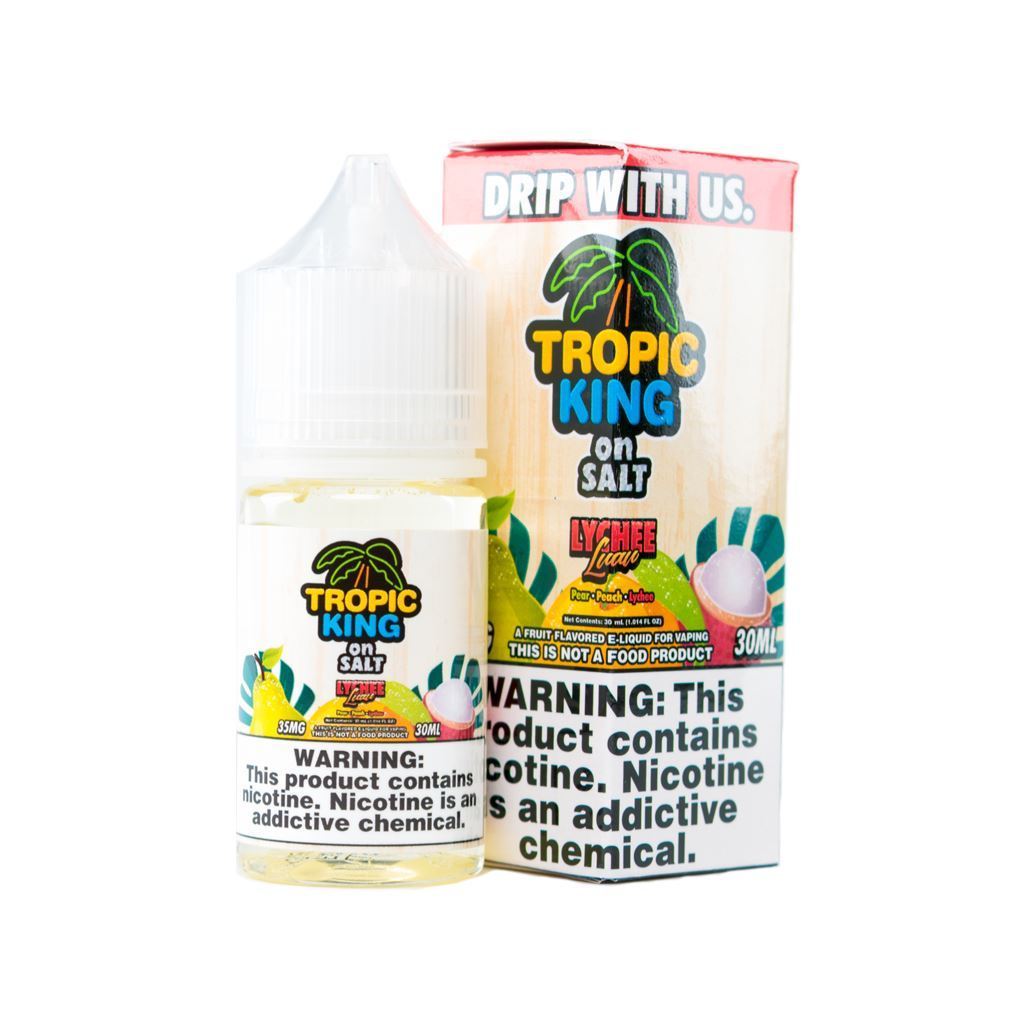 Lychee Luau by Tropic King Salt 30ml with Packaging