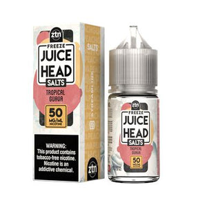 Tropical Guava Freeze (ZTN) - Juice Head 50mg Salts 30mL With Packaging