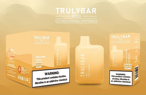 Truly Bar (Elf Edition) | 500a0 Puffs | 13mL Peach Freeze with Packaging