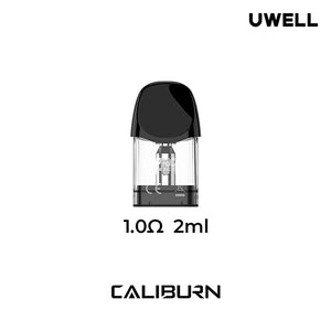 Uwell Caliburn A3 Replacement Pods 1.0 ohm 2ml