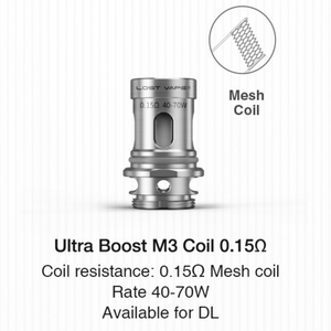 Lost Vape Ultra Boost Coils (5-Pack) 0.15 ohm