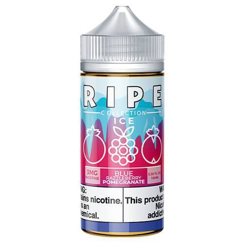 Blue Razzleberry Pomegranate On ICE by Vape 100 Ripe Collection 100mL Bottle