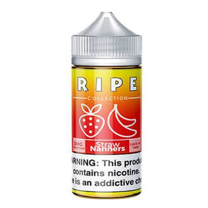 Straw Nanners by Vape 100 Ripe Collection 100mL Bottle