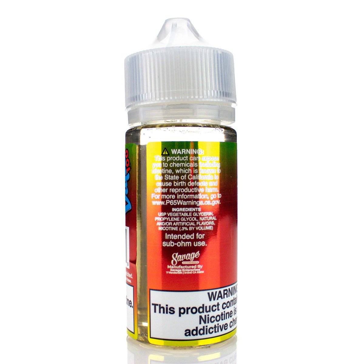 Straw Nanners by Vape 100 Ripe Collection 100mL Bottle