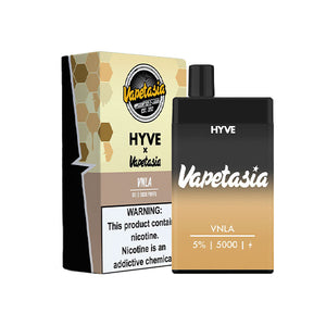 Vapetasia Hyve Mesh Disposable | 5000 Puffs | 12mL Vnla with Packaging
