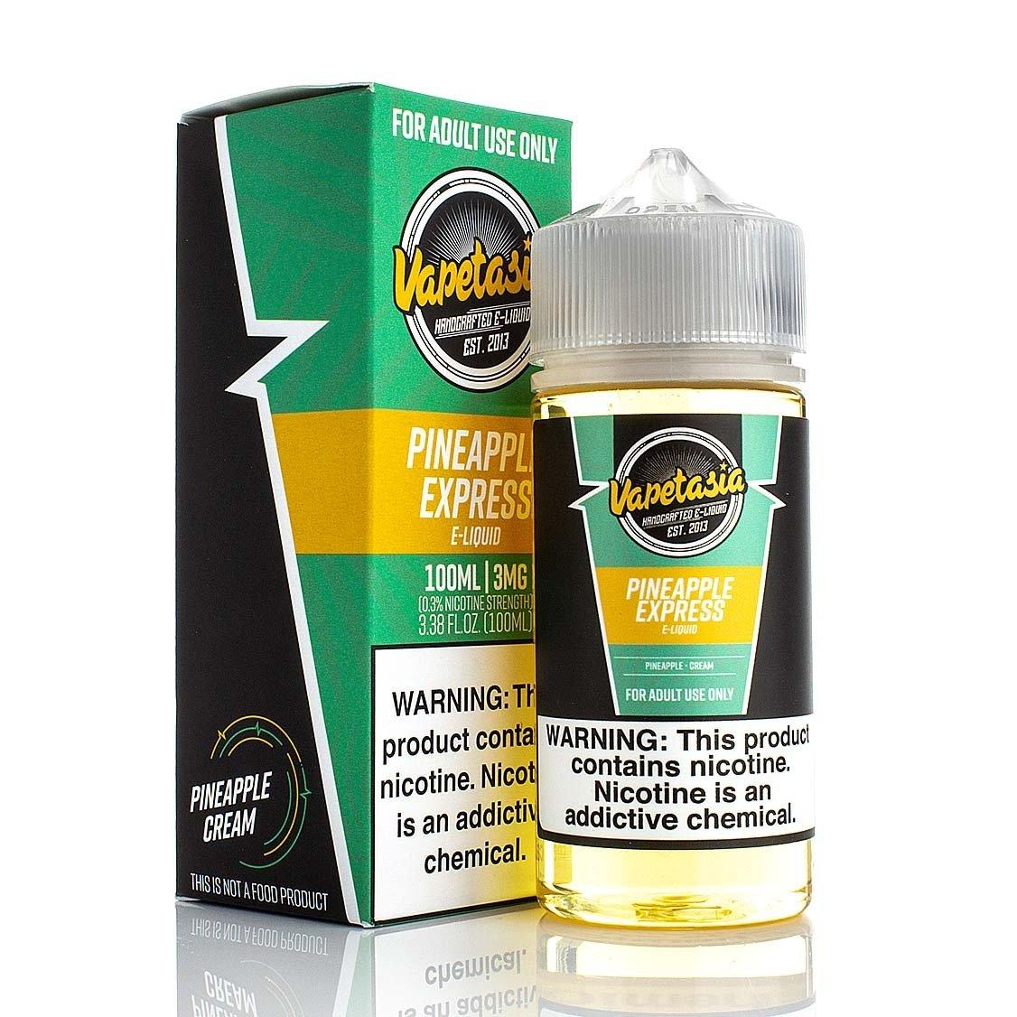 Pineapple Express by Vapetasia Series 100mL with Packaging