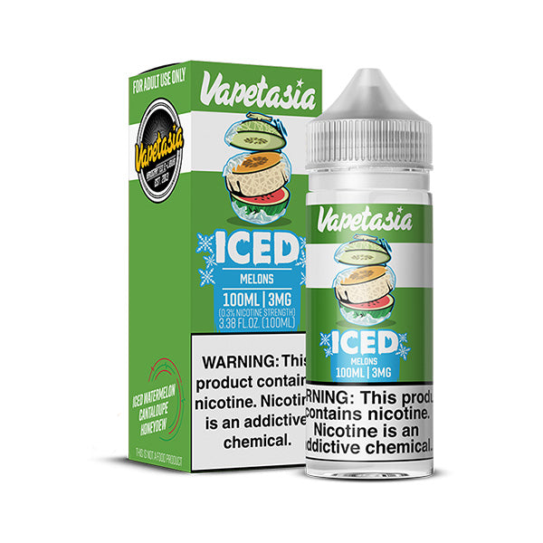 Killer Fruits Iced Melons by Vapetasia Synthetic 100mL with Packaging